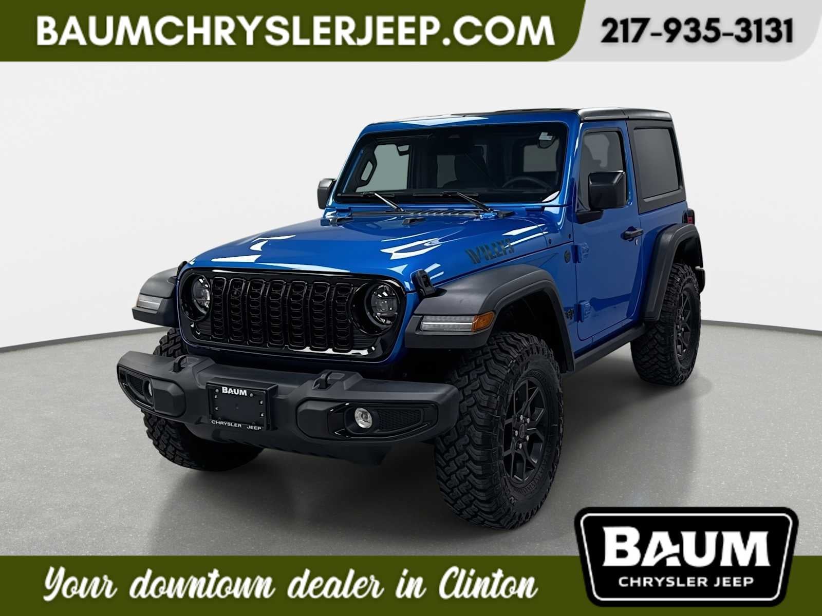 2025 Jeep Wrangler 2-Door Willys 4x4