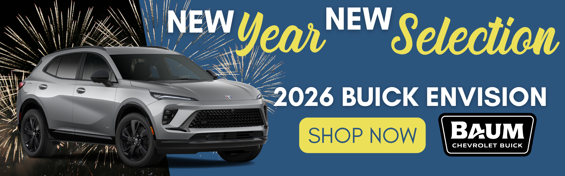2026 BUICK ENVISION NEW YEAR NEW SELECTION
