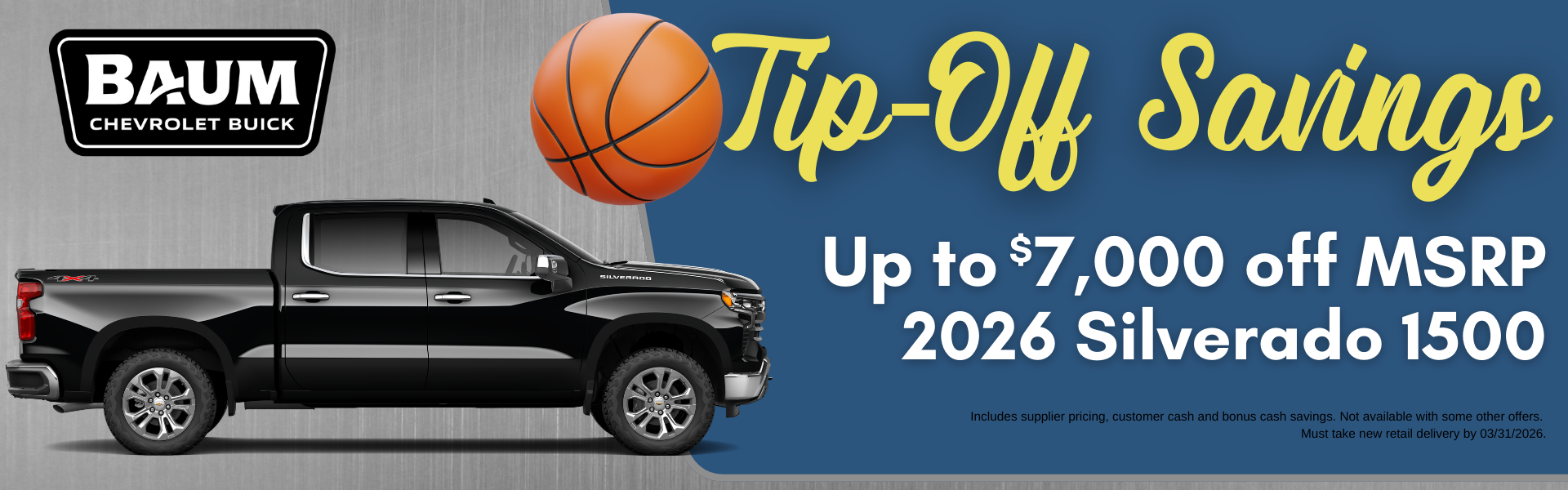 Silverado savings offer Clinton IL car dealership March