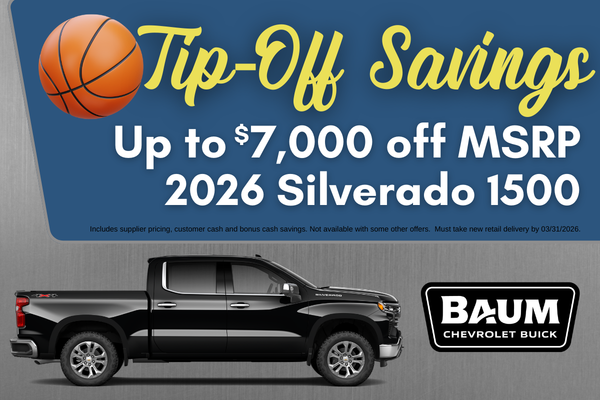Silverado savings offer Clinton IL car dealership March