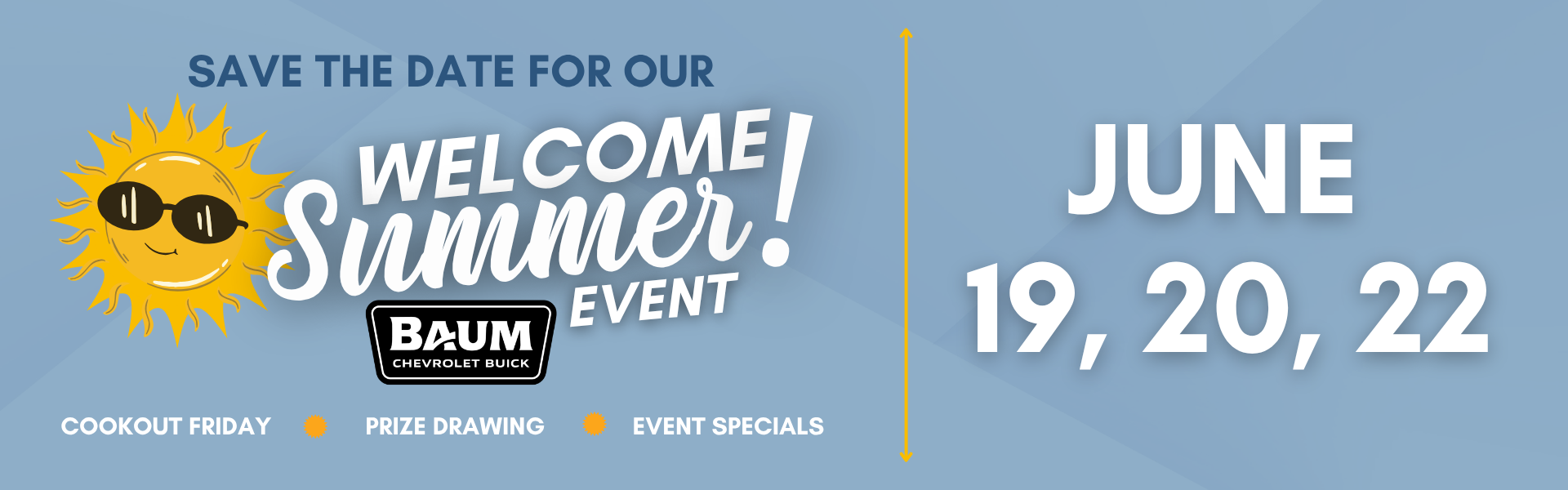 Celebrate summer at Baum Chevrolet Buick