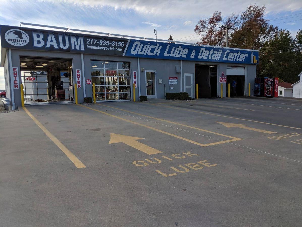 Detail Center at Baum Chevrolet in Clinton IL